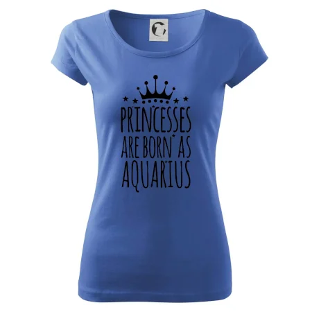 Princesses are born as Aquarius - Vodnář