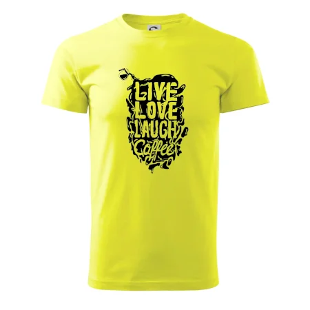 Live love laugh coffee