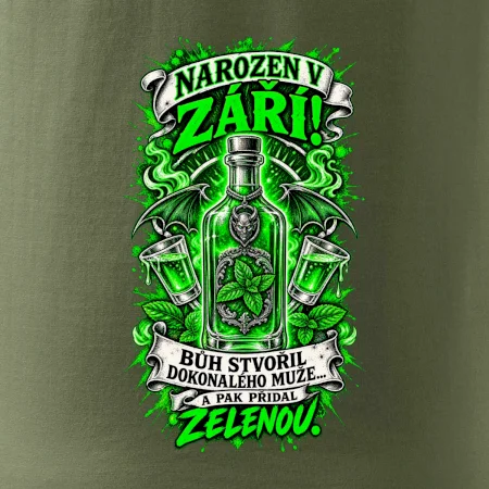 Narozen v září! Zelená