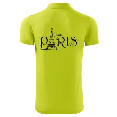Paris nápis Eiffelovka rovný
