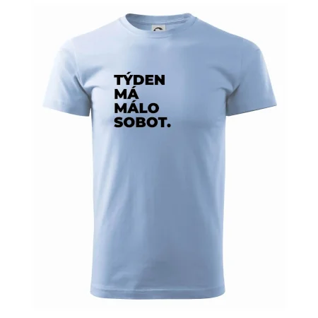 TÝDEN MÁ MÁLO SOBOT.