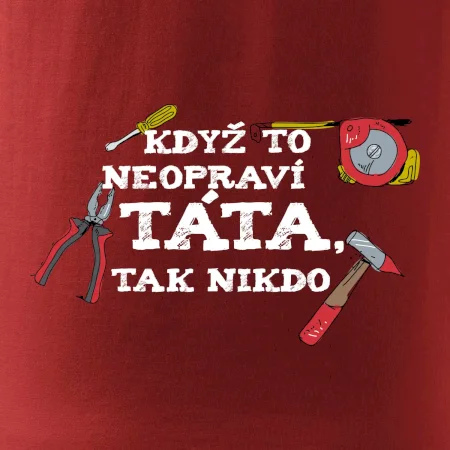 Když to neopraví táta, tak nikdo barevné