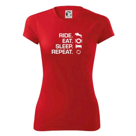 Ride Eat Sleep Repeat koně