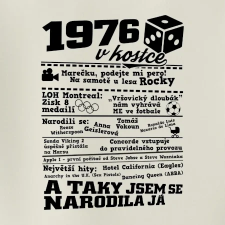 1976 v kostce