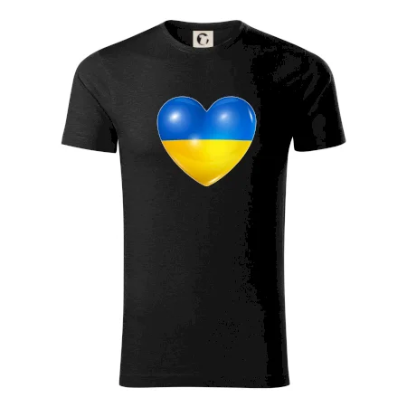 Ukrajina srdce vlajka