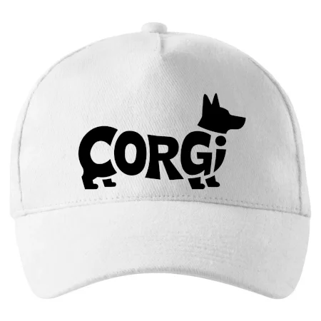 Corgi nápis v těle
