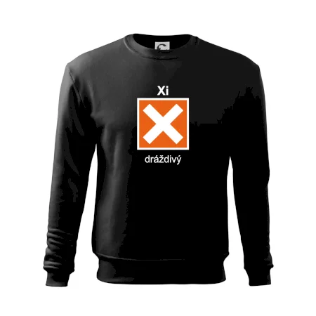 Xi Dráždivý - Výstražná tabulka na tričku