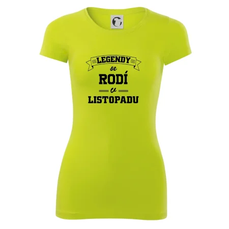 Legendy se rodí v listopadu