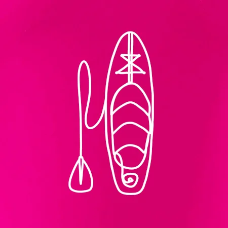 Paddleboard jedním tahem