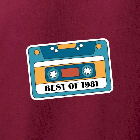 Narozeniny kazeta Best of 1981