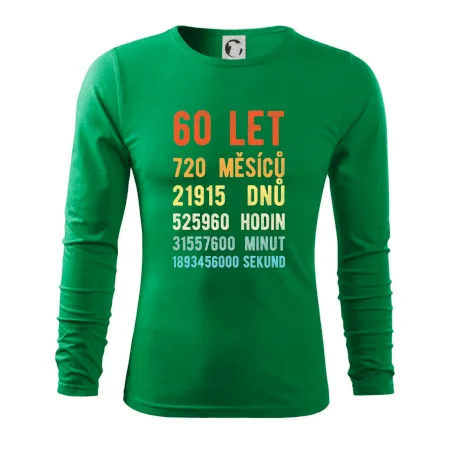 Narozeniny 60 přepočet času