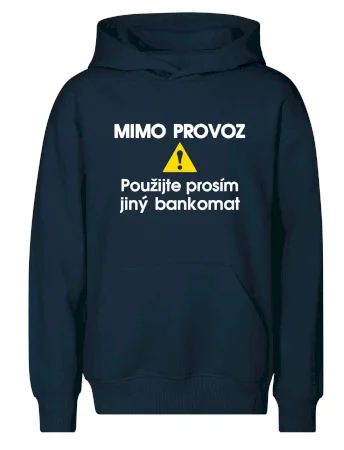 Mimo provoz - použijte jiný bankomat