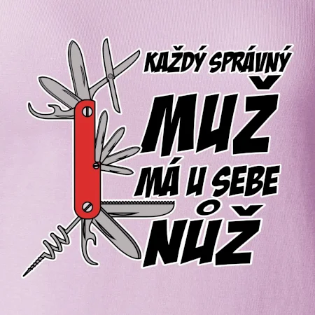 Každý správný muž, má u sebe nůž