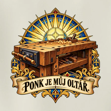 Truhlářský ponk je můj oltář