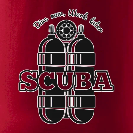 Dive now work later - Scuba