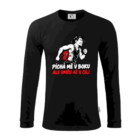Běžec píchá mě v boku