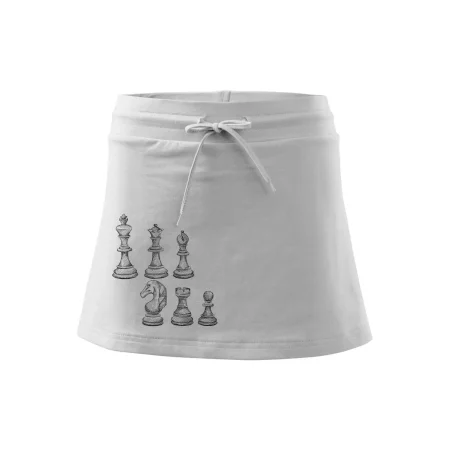 Šachové figurky kreslené