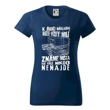 K řidiči náklaďáku buďte vždy milý