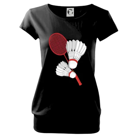Badminton - pálka a košík