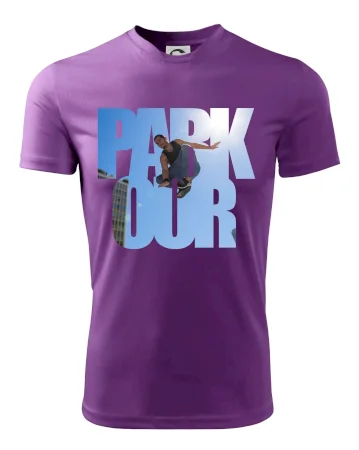 Parkour nápis nebe