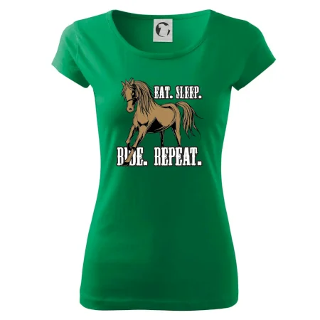 Eat Sleep Ride Repeat Western