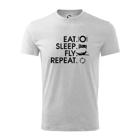 Eat sleep fly repeat