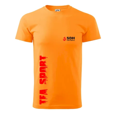 TFA Sport SDH (červený oheň) - Vlastní nápis