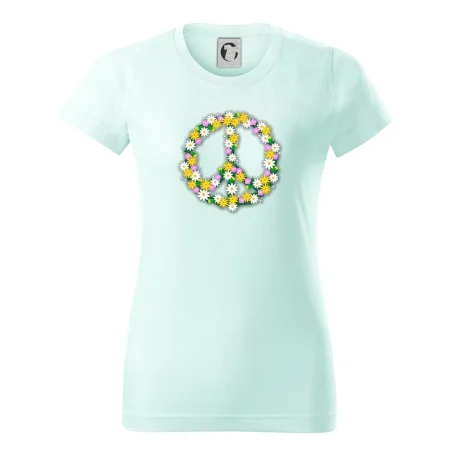 Peace symbol kopretiny