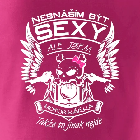Nesnáším být sexy - motorkářka