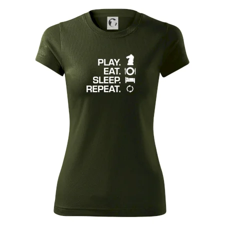Eat sleep play - šachy