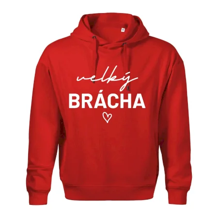 Velký brácha - nápis na prsou