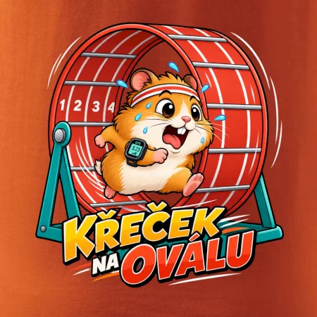 Běžecký křeček na oválu