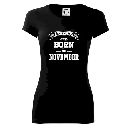 Legends are born in November