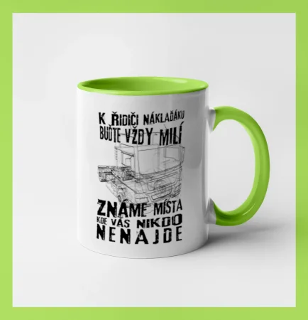 K řidiči náklaďáku buďte vždy milý