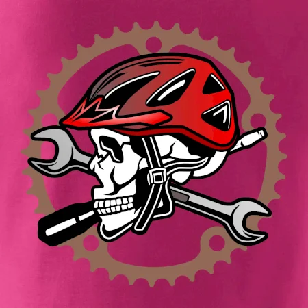 Lebka biker opravář