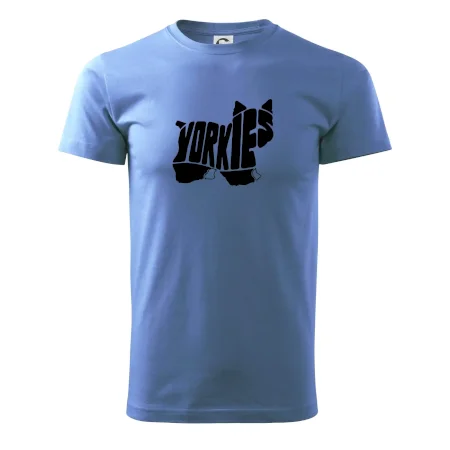 Jorkšírský teriér - Yorkie - Nápis v těle