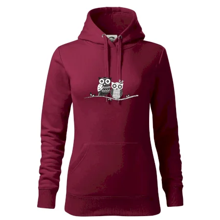 Dvě sovy abstraktní
