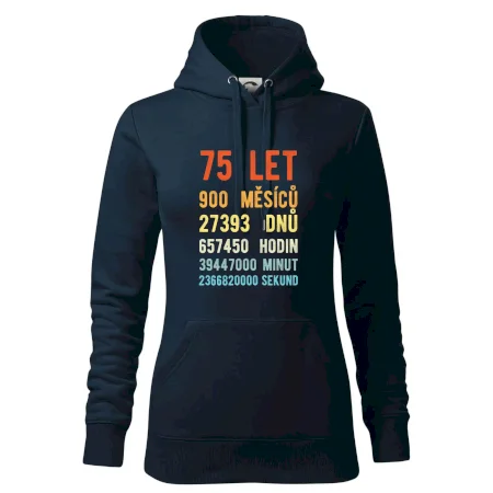 Narozeniny 75 přepočet času