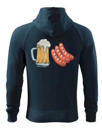 Pivo a klobása