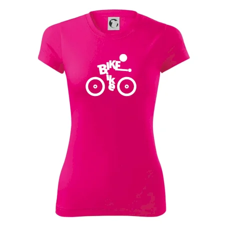 Bike nápis postava