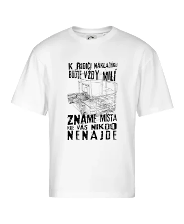 K řidiči náklaďáku buďte vždy milý