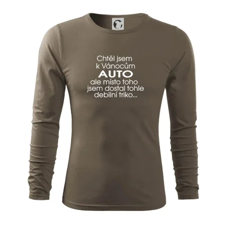 Chtěl jsem k Vánocům auto