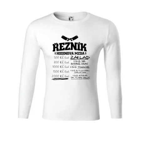 Hodinová mzda řezník