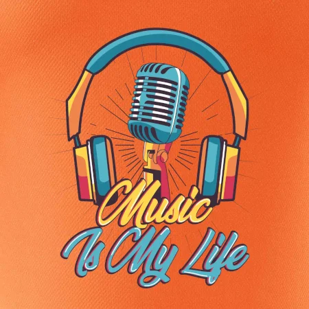 Music is my life sluchátka