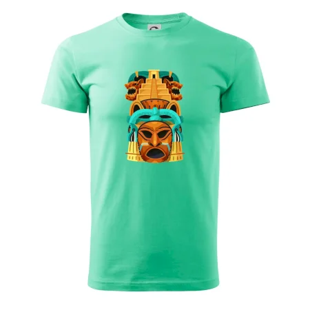Mayové maska s pyramidou