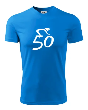 Cyklista slaví padesátku (50)