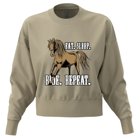 Eat Sleep Ride Repeat Western