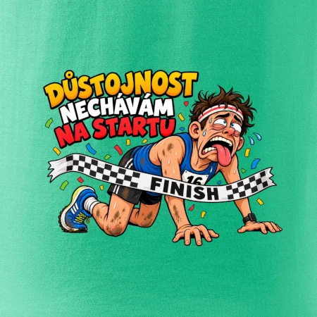 Běžec důstojnost nechávám na startu