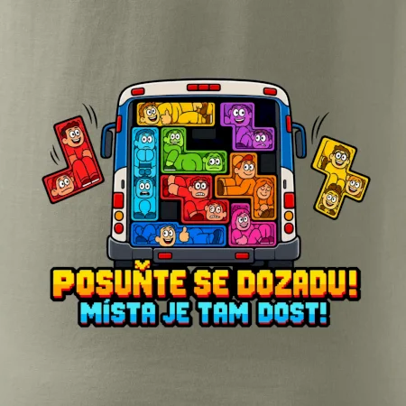 Posuňte se dozadu místa je tam dost