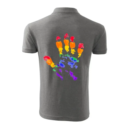 LGBT hand print